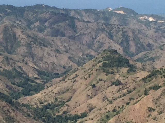 The view from the Jacmel Road two decades ago.