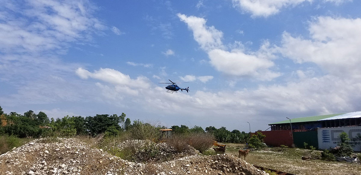 evacuation helicopter