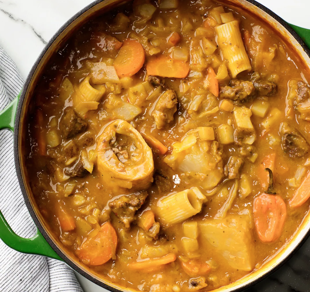 Soup Joumou on New Year's Day